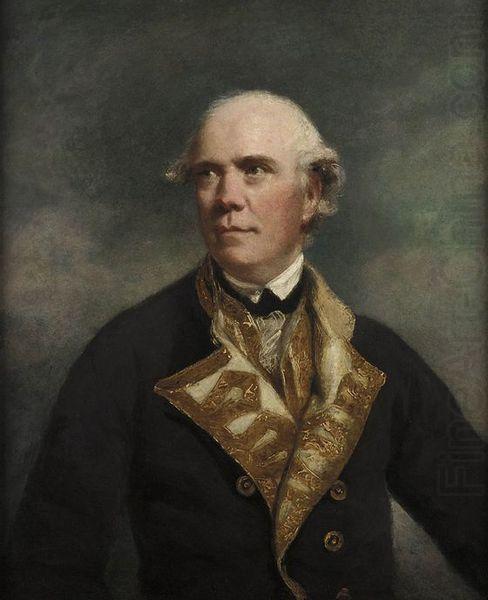 REYNOLDS, Sir Joshua Admiral the Honourable Samuel Barrington china oil painting image